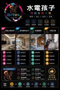 台中水電工程推薦｜老屋翻修、新成屋裝潢、水電施工一站搞定