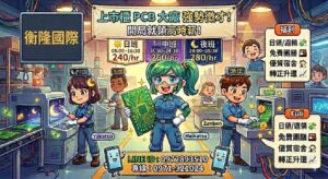宜蘭PCB科技大廠徵才｜高時薪280元｜固定班別・免經驗可